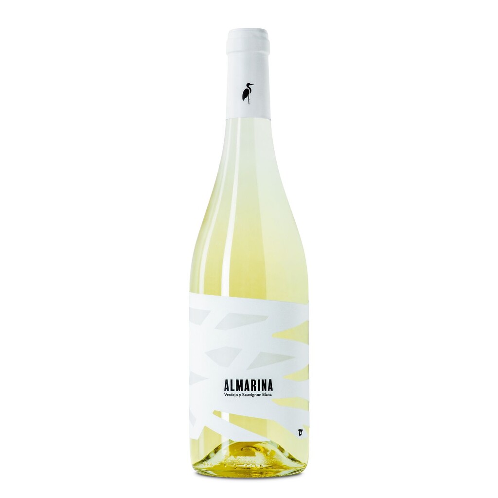 Vino blanco Almarina de Dehesa El Carrascal elaborado con verdejo y sauvignon blanc