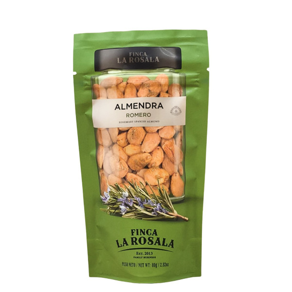 Almendras tostadas con romero Finca La Rosala
