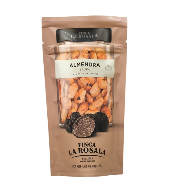 Almendras españolas tostadas con trufa Finca La Rosala