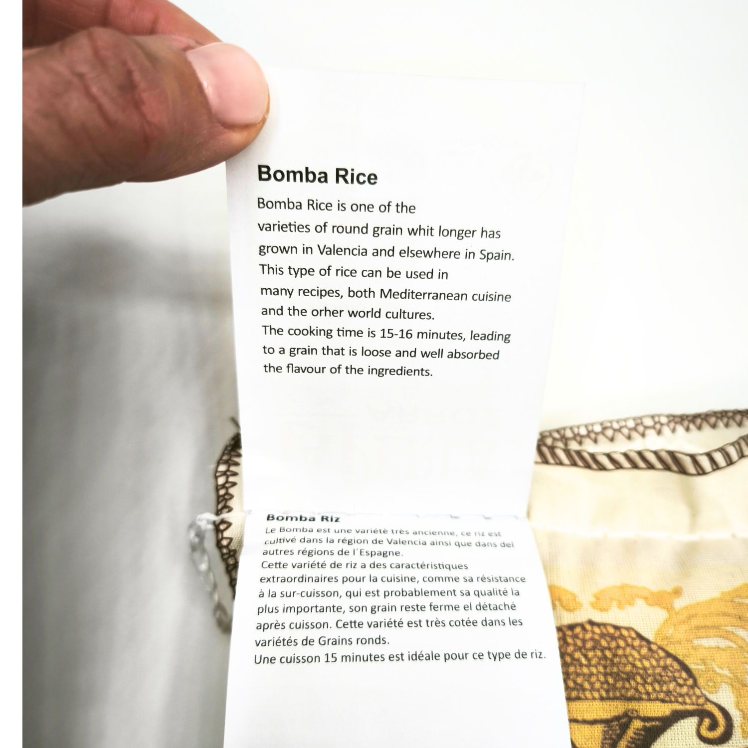 Arroz Bomba 'La Perla' - 1kg- - Imagen 2