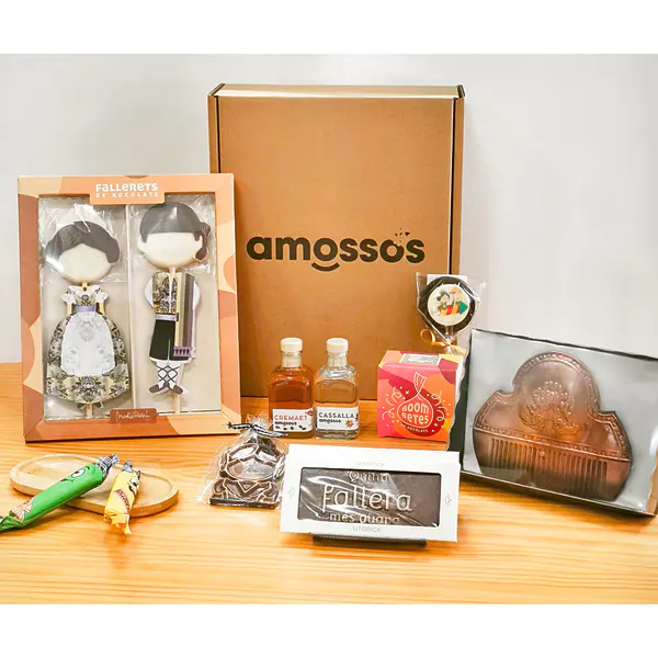 Pack de chocolates gourmet perfecto para regalar en las fallas de valencia