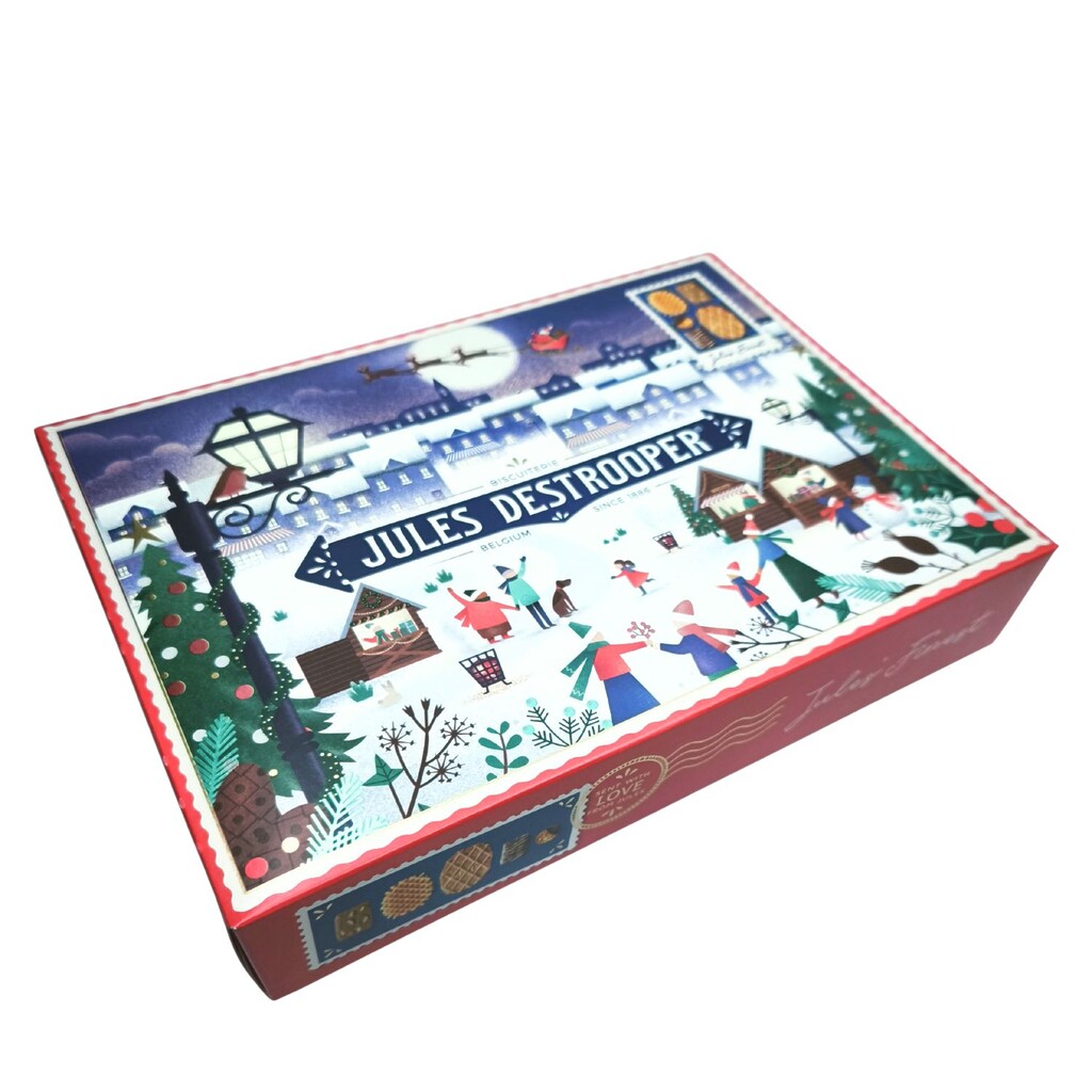 Galletas surtidas edición Navidad 'Jules Destrooper' packaging
