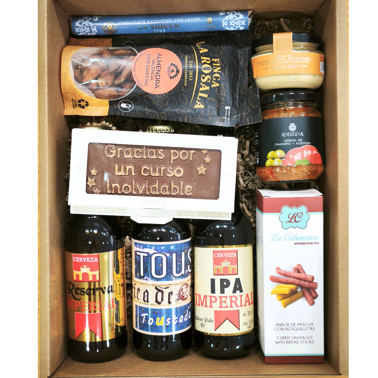 Caja regalo para profesores fin de curso