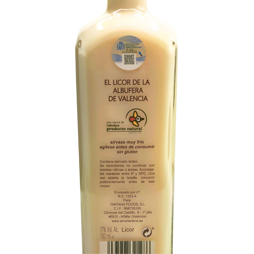 Crema de arroz Tartana 70cl - Imagen 2
