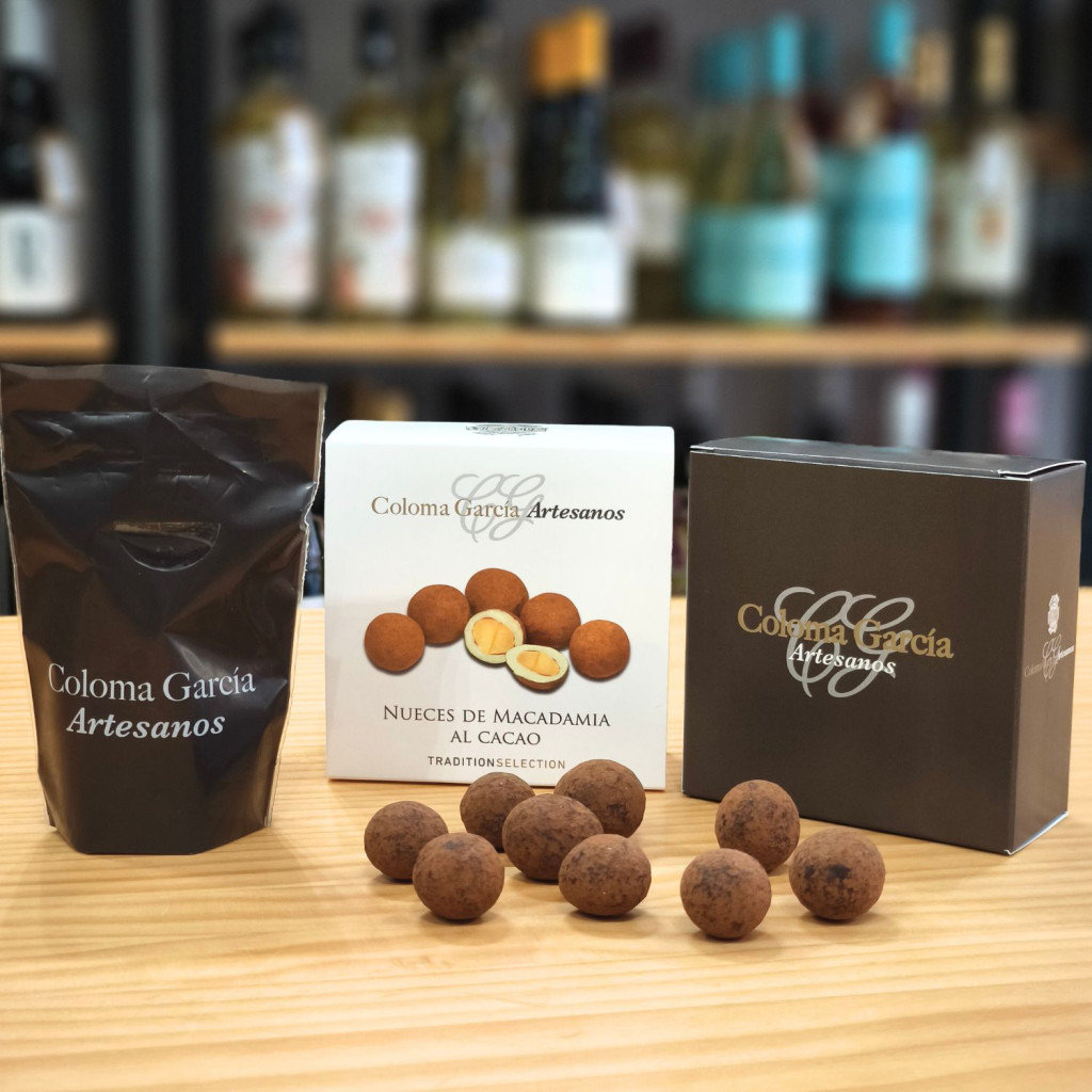 Nueces de macadamia premium con cobertura de chocolate