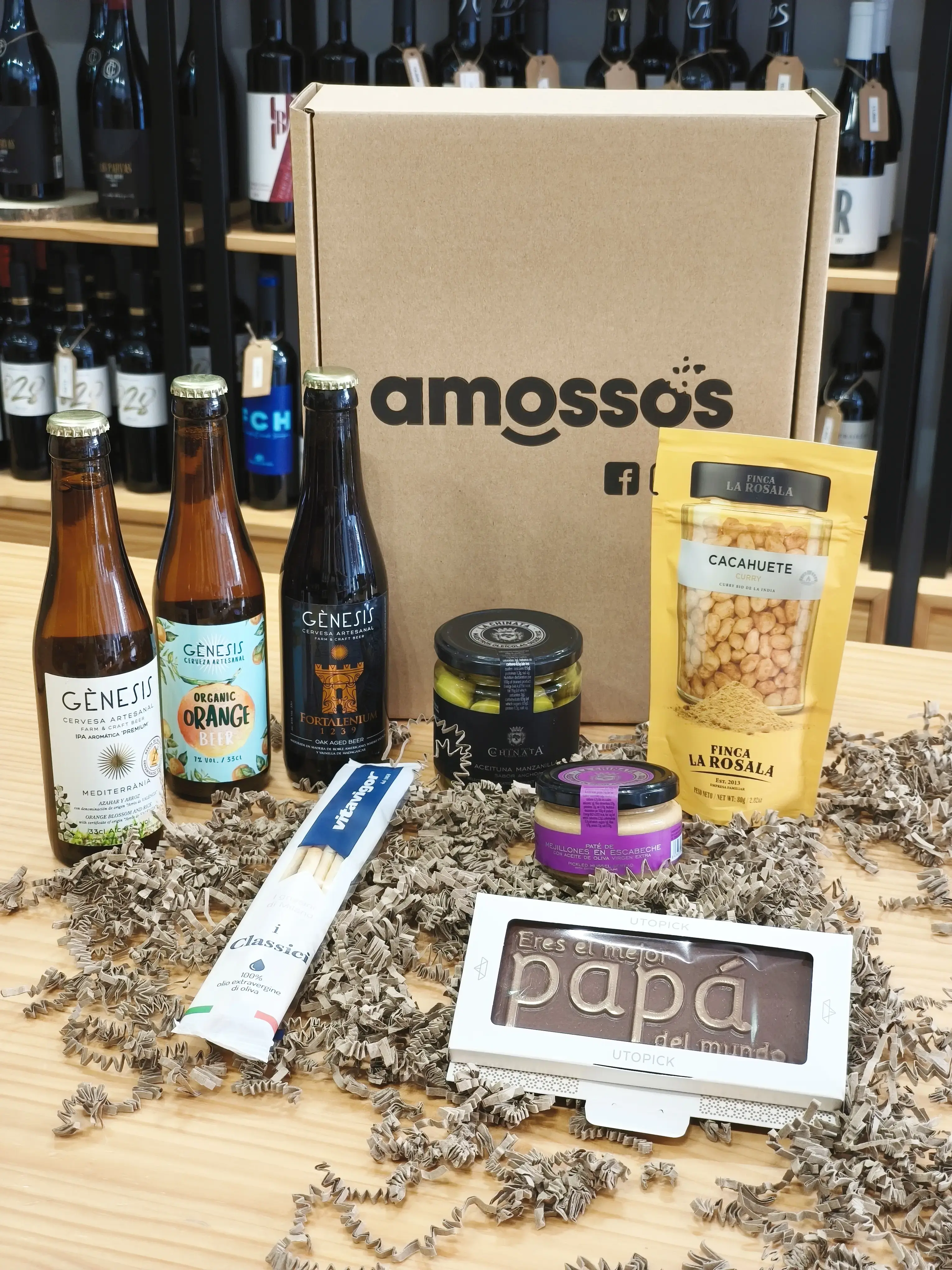 Caja gourmet ‘Para papás cerveceros – Basic box’