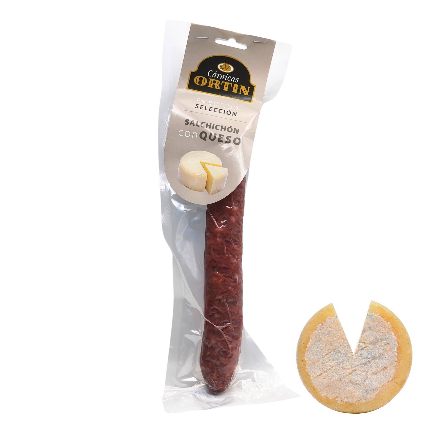 Salchichón con queso