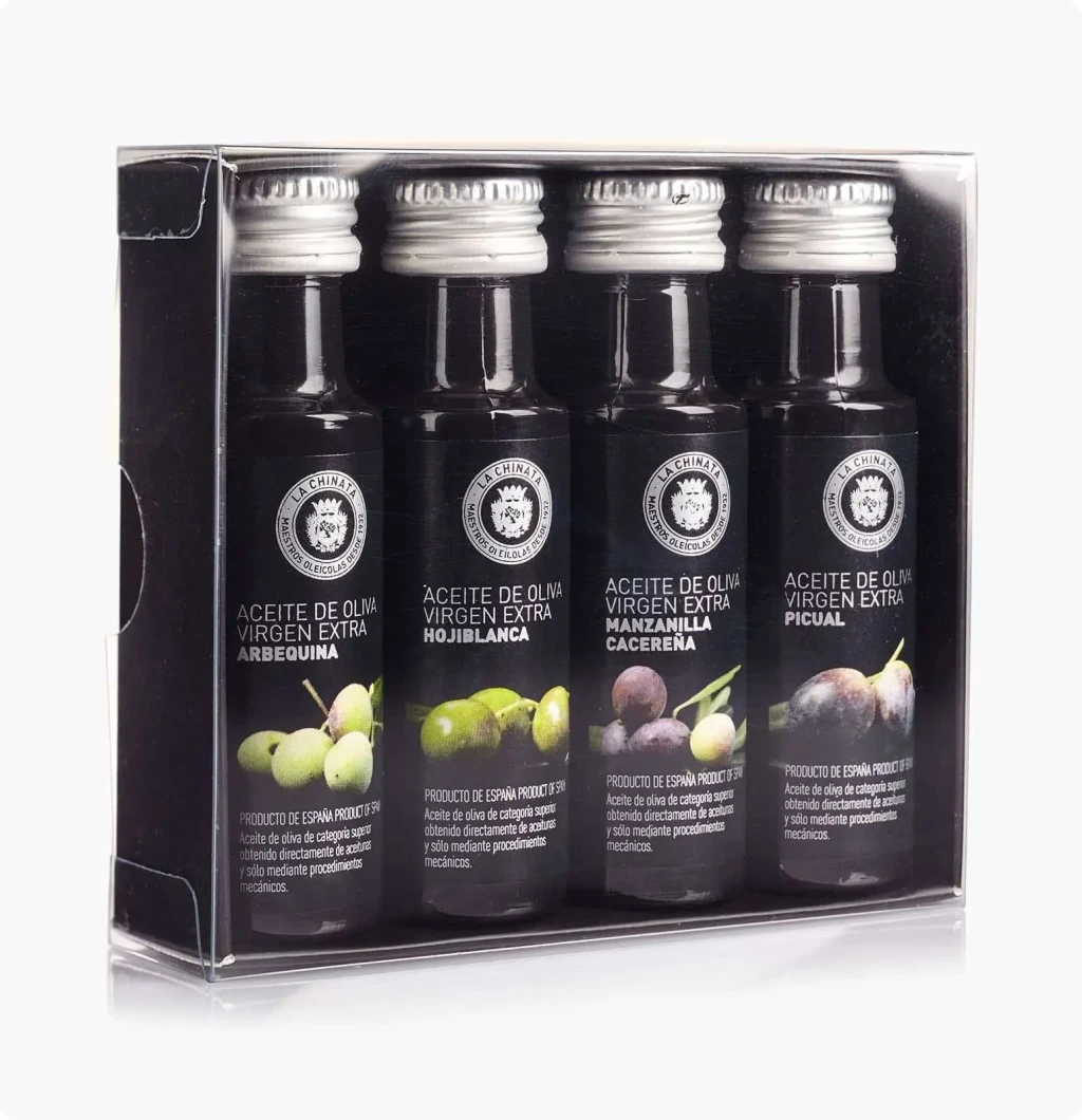 Miniaturas de aceite monovarietal