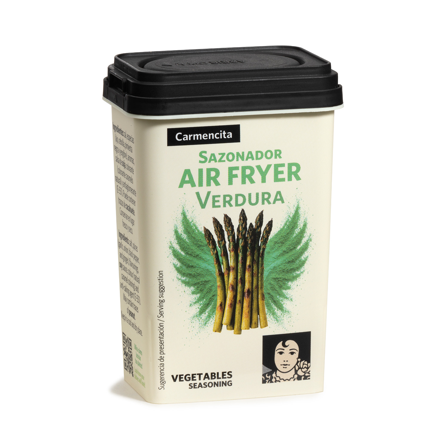 Sazonador Airfryer Verduras Carmencita para incluir en cesta regalo gourmet